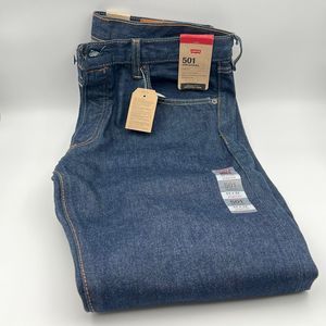 Levi's Men's 501 Original Fit Jeans 34W x 32L Stretch - NWT